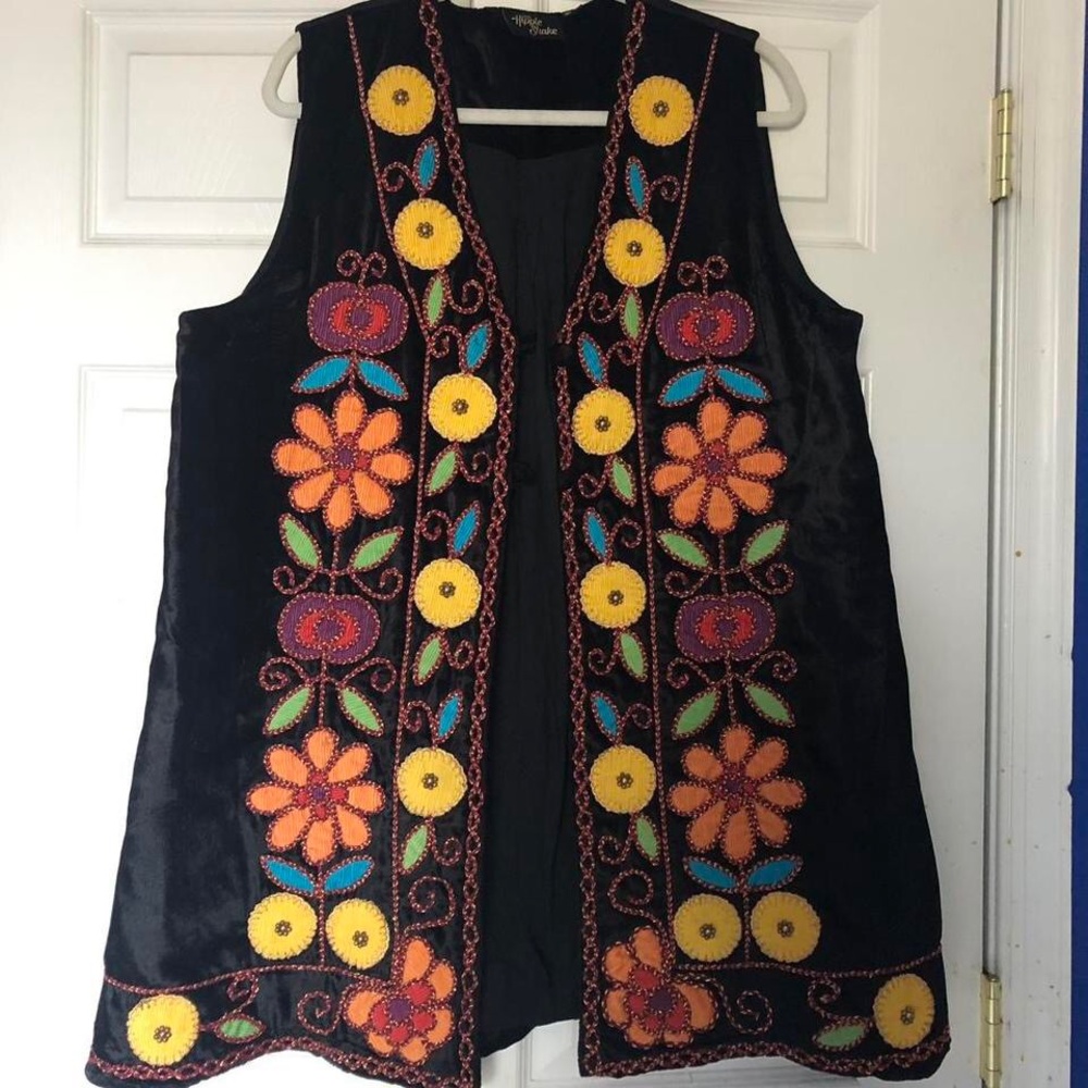 The Hippie Shake “Psychedelic Blues” Waistcoat / Vest